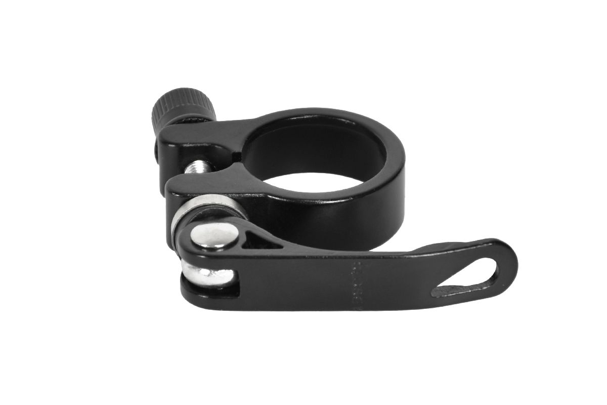 Хомут подседельный JUCHUANG,31.8мм,с эксцентриком,черный Хомут подседельный JUCHUANG,31.8мм,с эксцентриком,черный