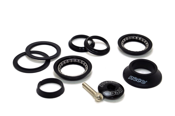 Рулевая NECO H115/2861 28,6*44*23,6mm,полуинтегрированная,сталь,черный